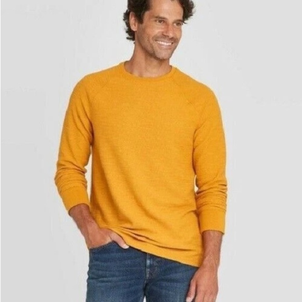 Goodfellow & Co. Long-Sleeve Thermal Crewneck Tee - Picture 7 of 7